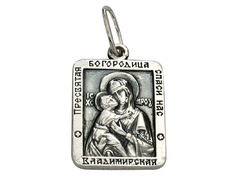 Серебряная подвеска «Владимирская»